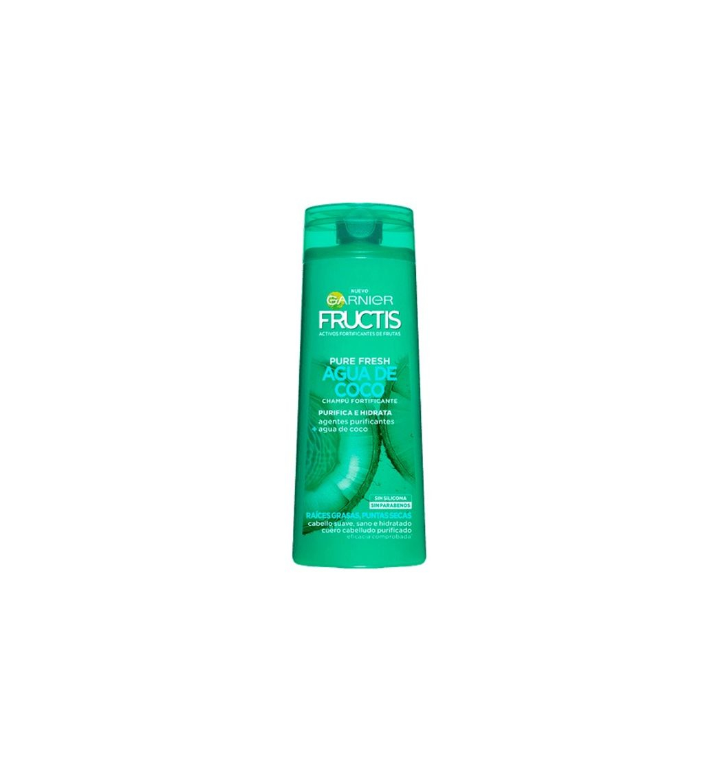 Product Champú Fortificante para Cabello Graso Agua de Coco Fructis