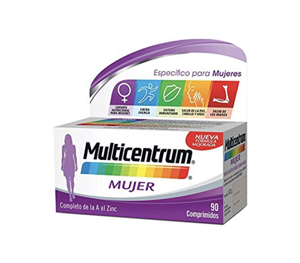 Product Multicentrum Mujer Complemento Alimenticio con 13 Vitaminas y 11 ...