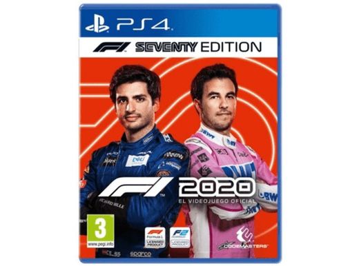PS4 Formula 1 2020 Seventy Edition