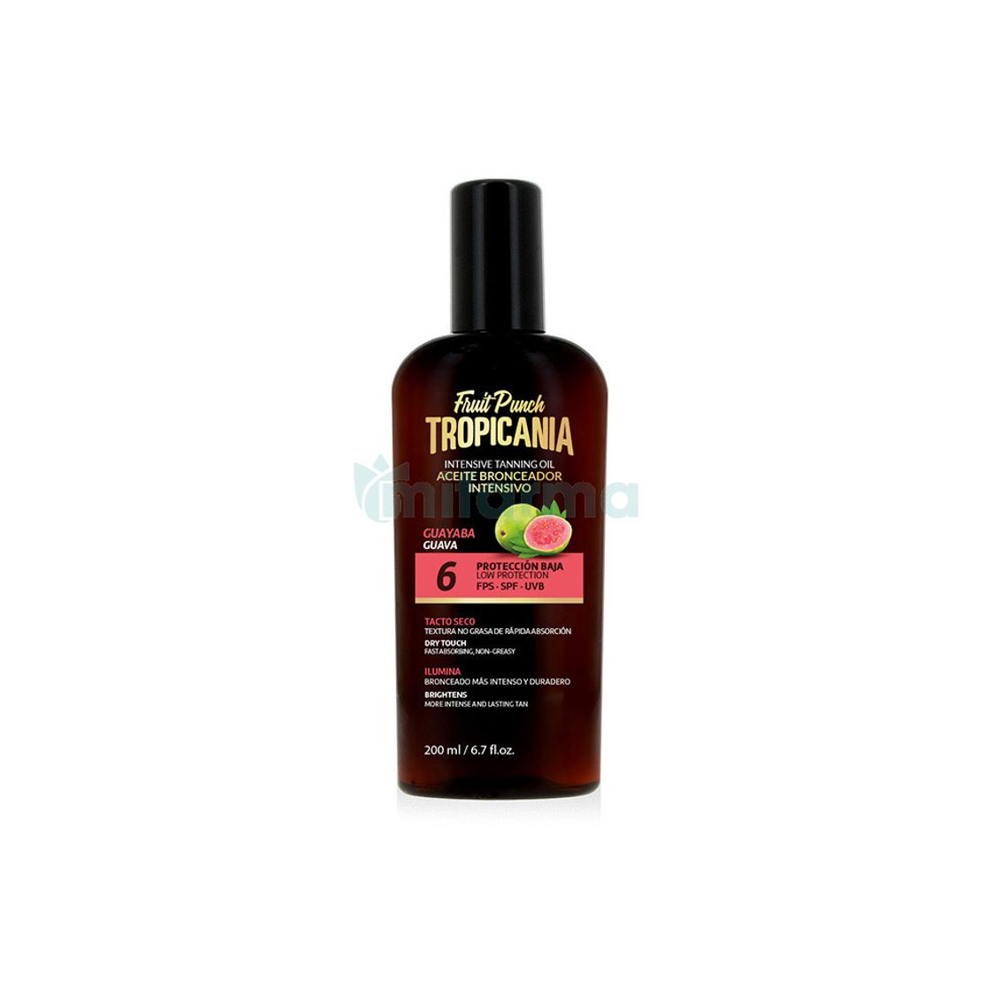 Social Aceite Acelerador del Bronceado Intensivo Guayaba SPF6