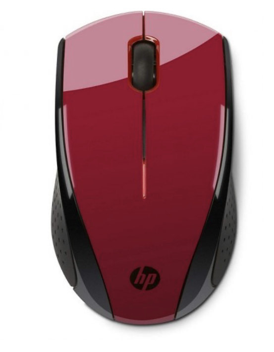 Moda HP X3000 Ratón Inalámbrico Rojo 1200DPI 