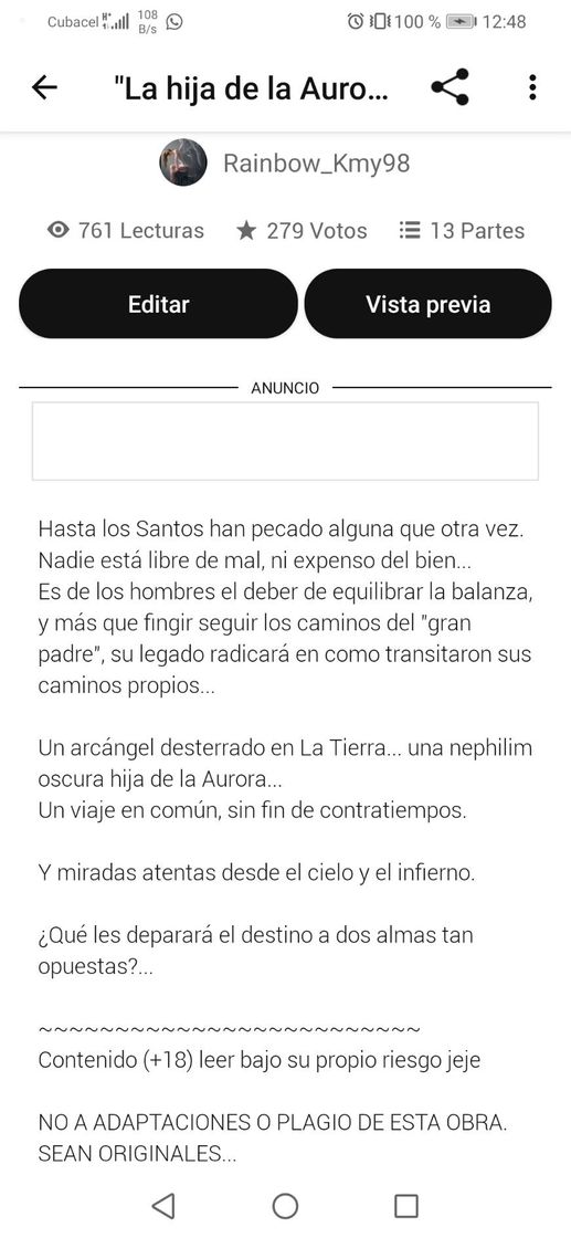 Moda "La hija de la Aurora y el caballero del orden" SINOPSIS