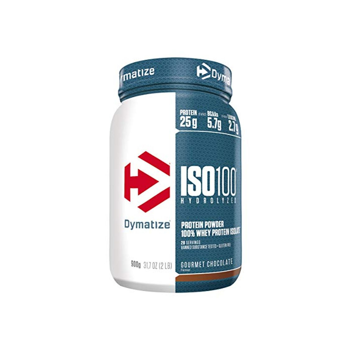 Product Dymatize ISO 100 Gourmet Chocolate 900g - Hidrolizado de Proteína de Suero