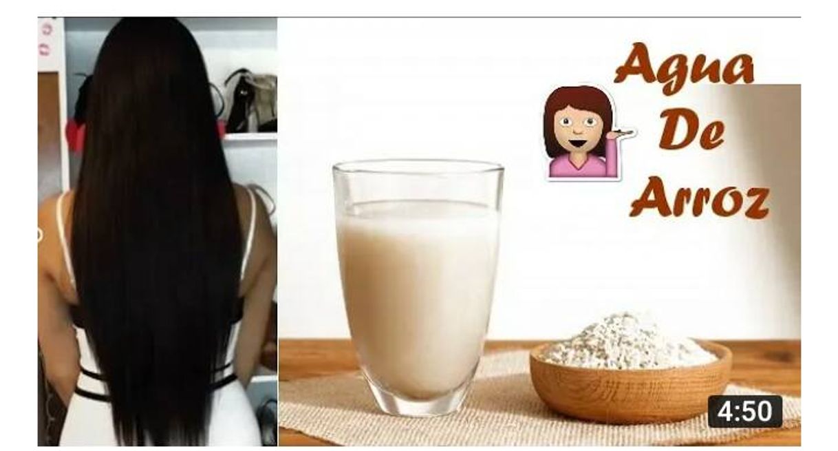 Haz crecer tu cabello con Arroz😱 increible receta!