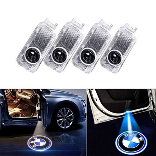 4 PCS Luz de Puerta de Coche 3D Logo Proyector Láser LED