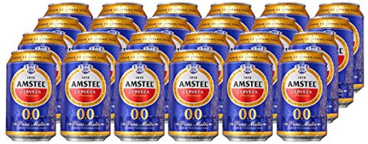 Producto Amstel 00 Cerveza - Caja de 24 Latas x 330 ml -