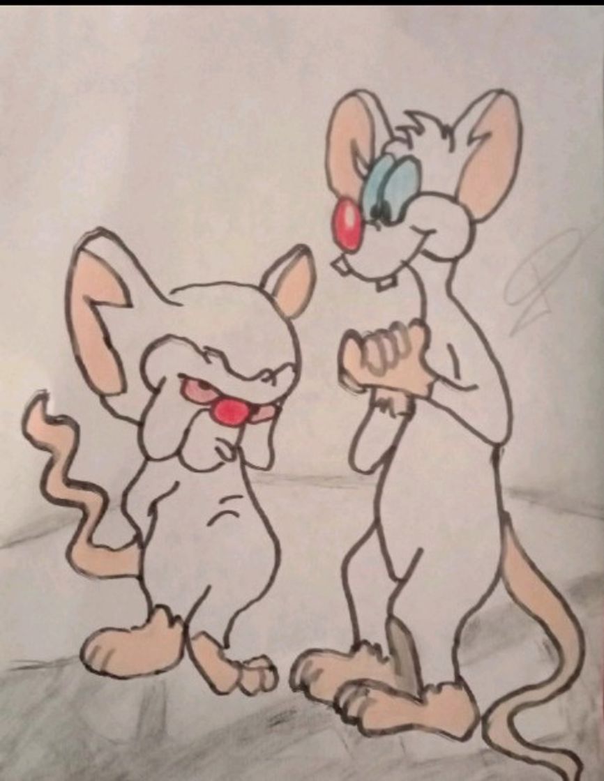 Moda Vídeo de dibujo corto Pinky y Cerebro 