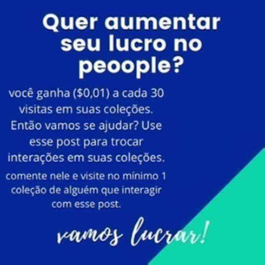 Social VAMOS LUCRAR! 🤑