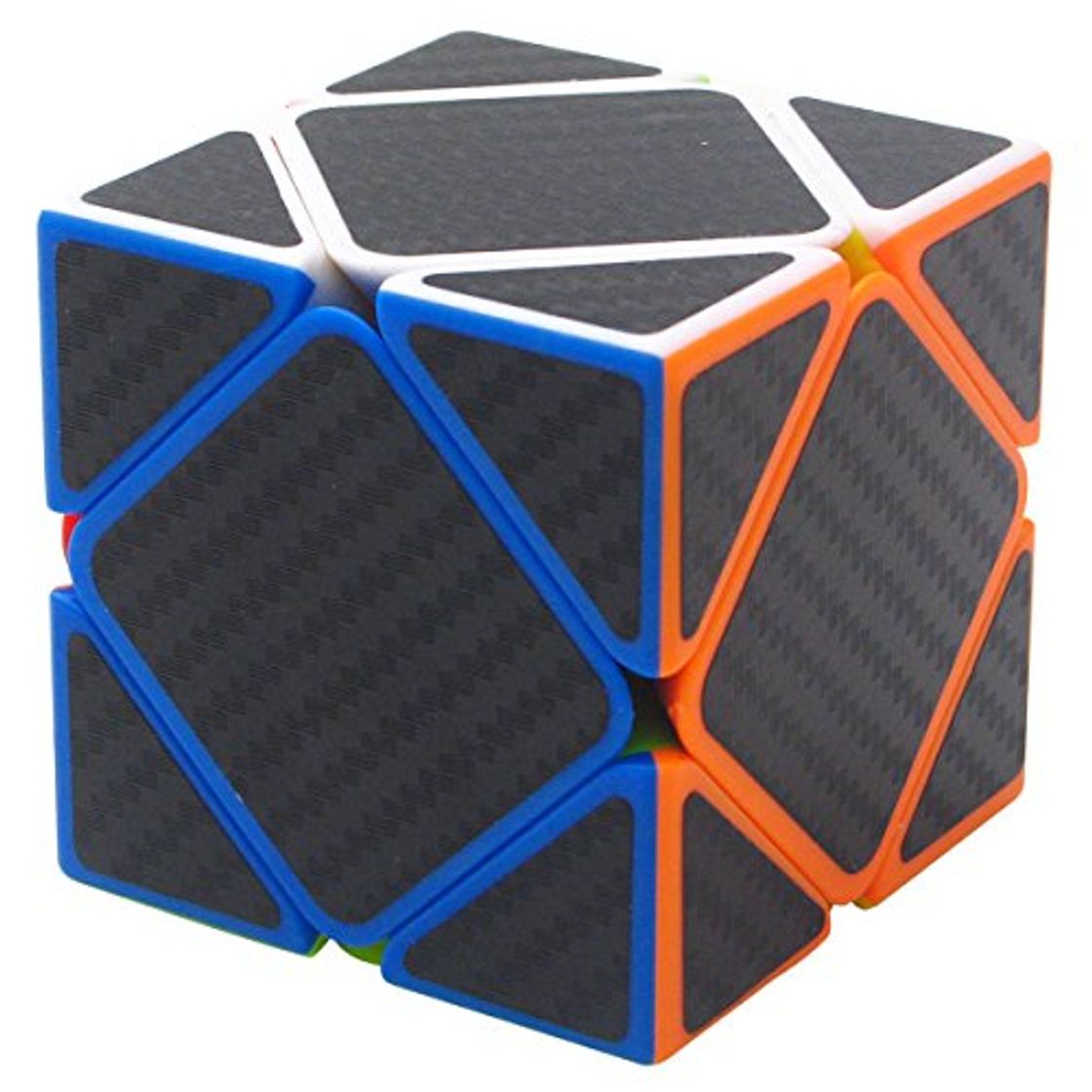 Place Skewb Puzzle Cube Coolzon® Cubo Magico con Pegatina de Fibra de Carbono