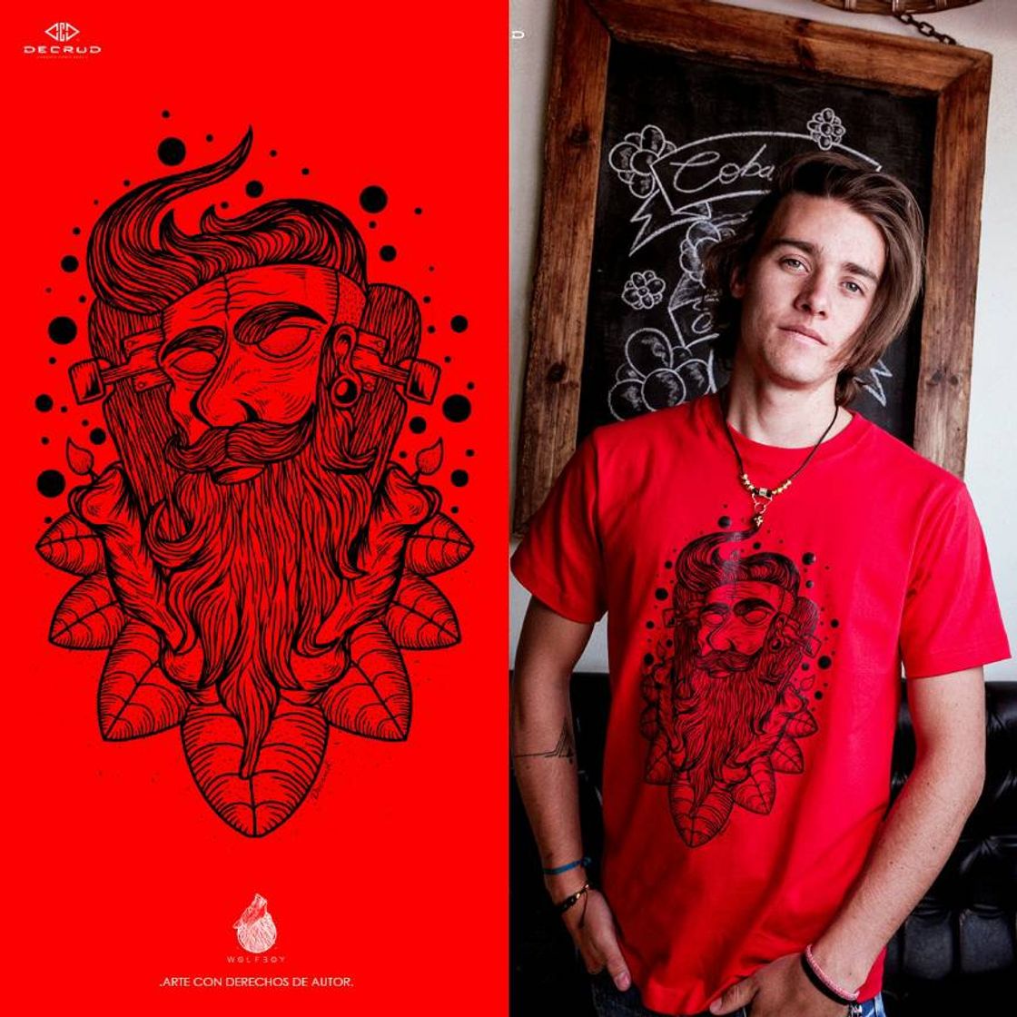 Social Marca de ropa streetwear genuina de diseñador.