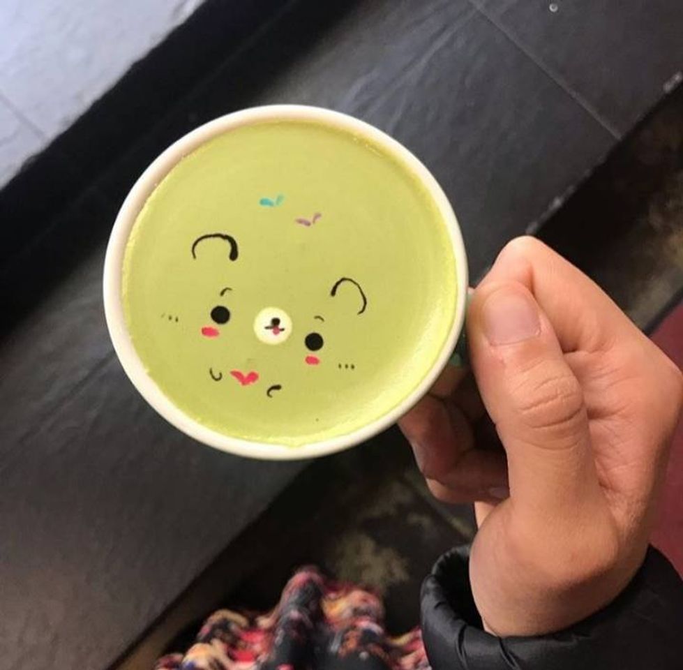 Fashion Matcha latte 