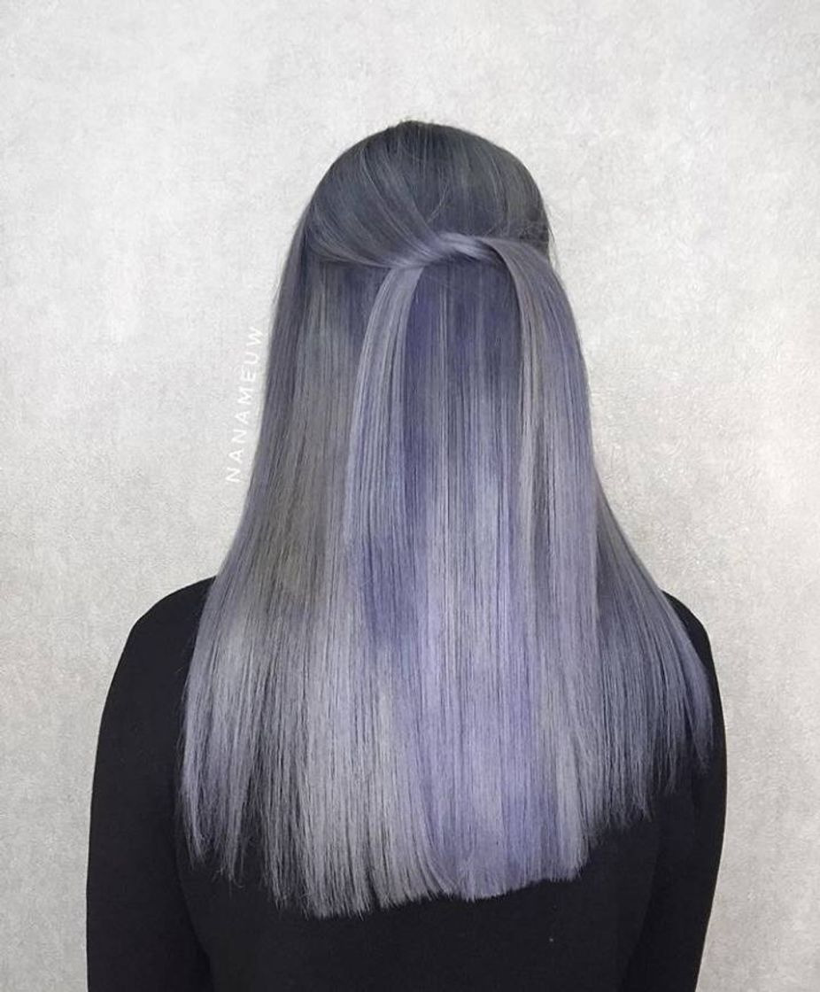 Moda Gray Long Hair