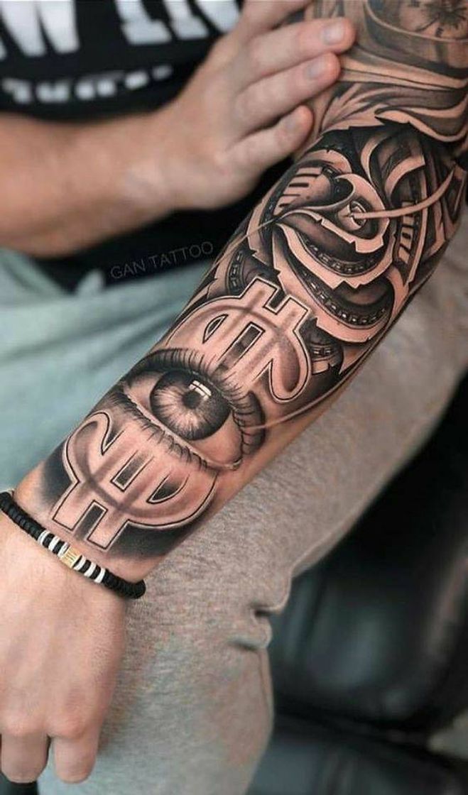 Fashion Tatuagem Masculina $