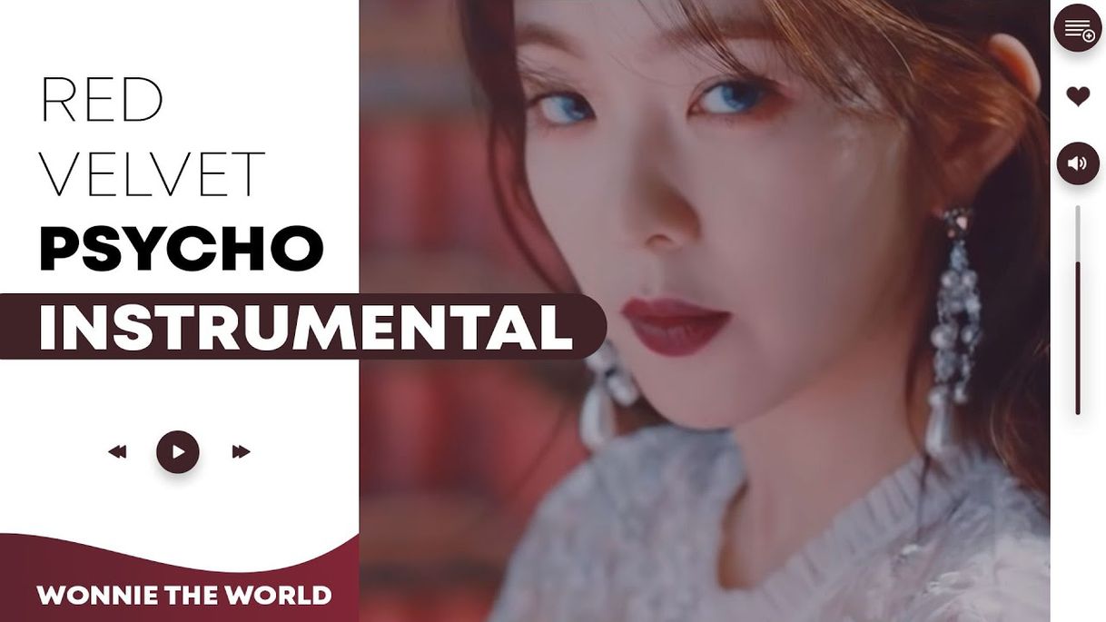 Fashion Red Velvet - Psycho | Instrumental (Ver. A) - YouTube