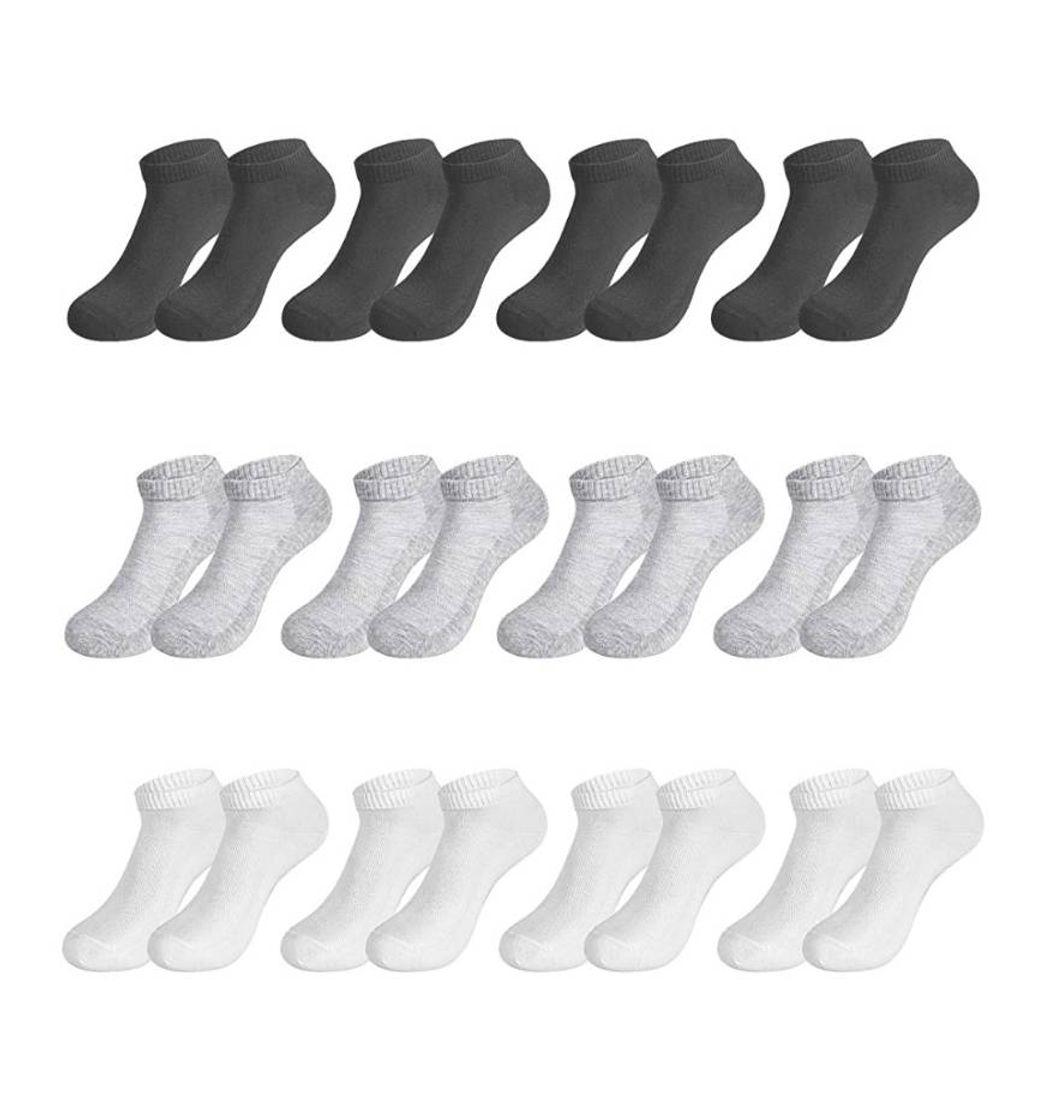 Social 12 pares de calcetines tobilleros