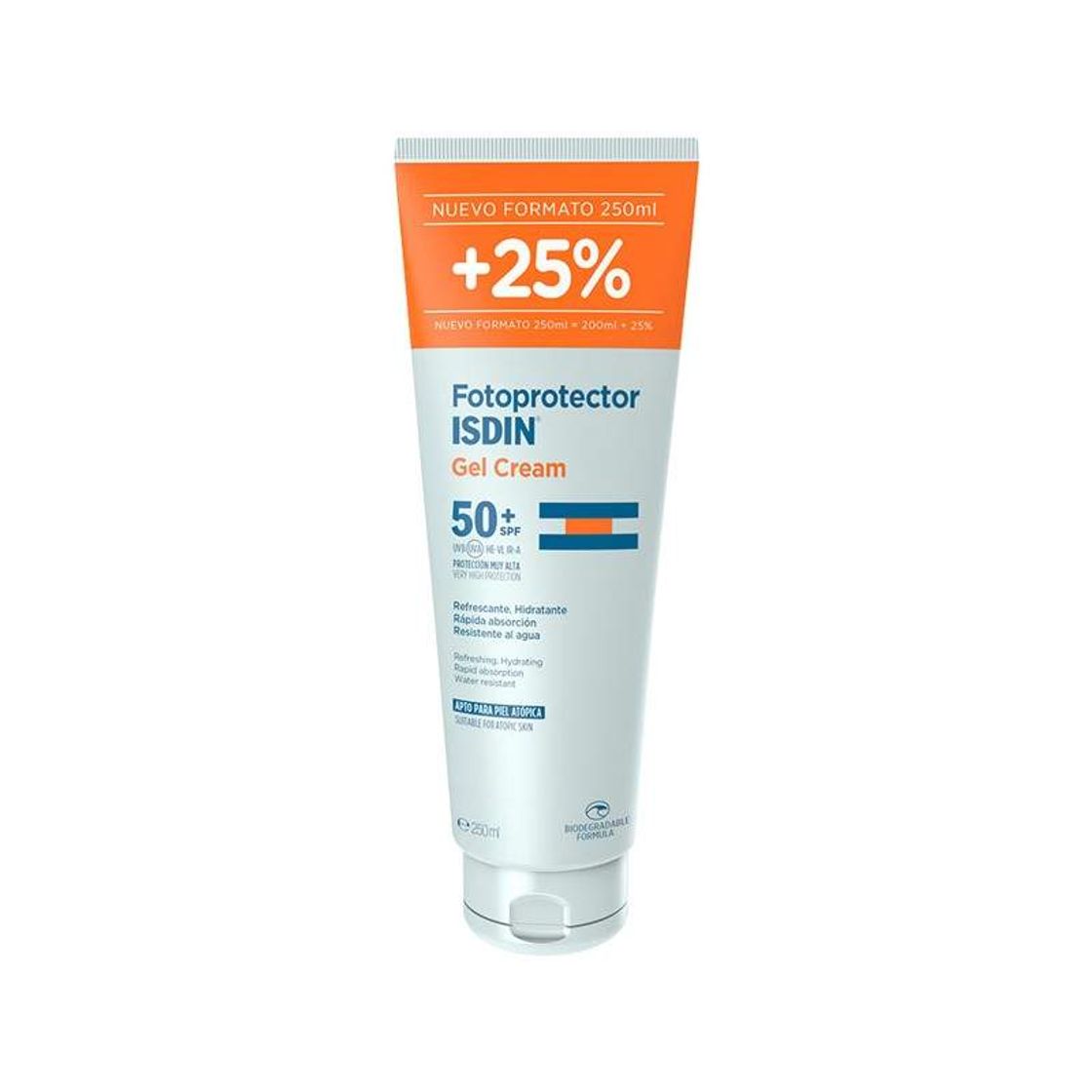 Moda Isdin gel crema fotoprotector SPF 50 + 250ml