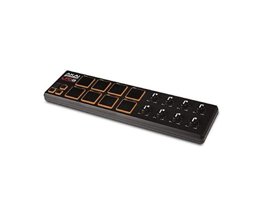 AKAI Professional LPD8 - Controlador USB MIDI portátil con 8 pads y