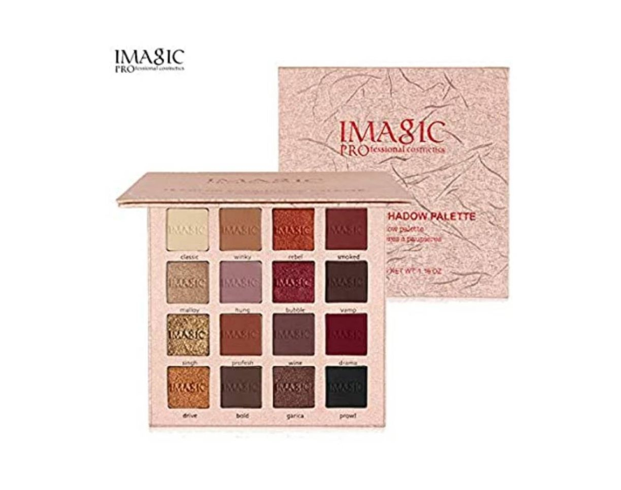 Producto IMAGIC 16 Colores Paletas de Sombras de Ojos Profesionales Sombra para Ojos Mate de Tono de Crepúsculo