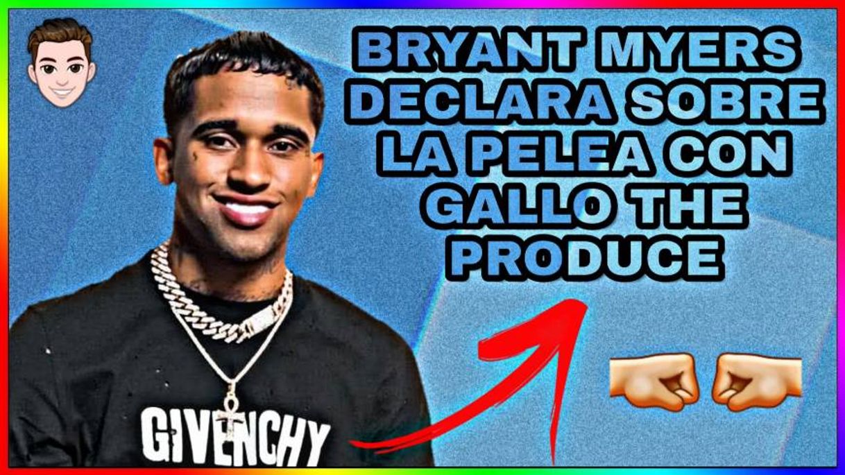 Fashion BRYANT MYERS DECLARACION Sobre La PELEA Con GALLO THE PRODUC