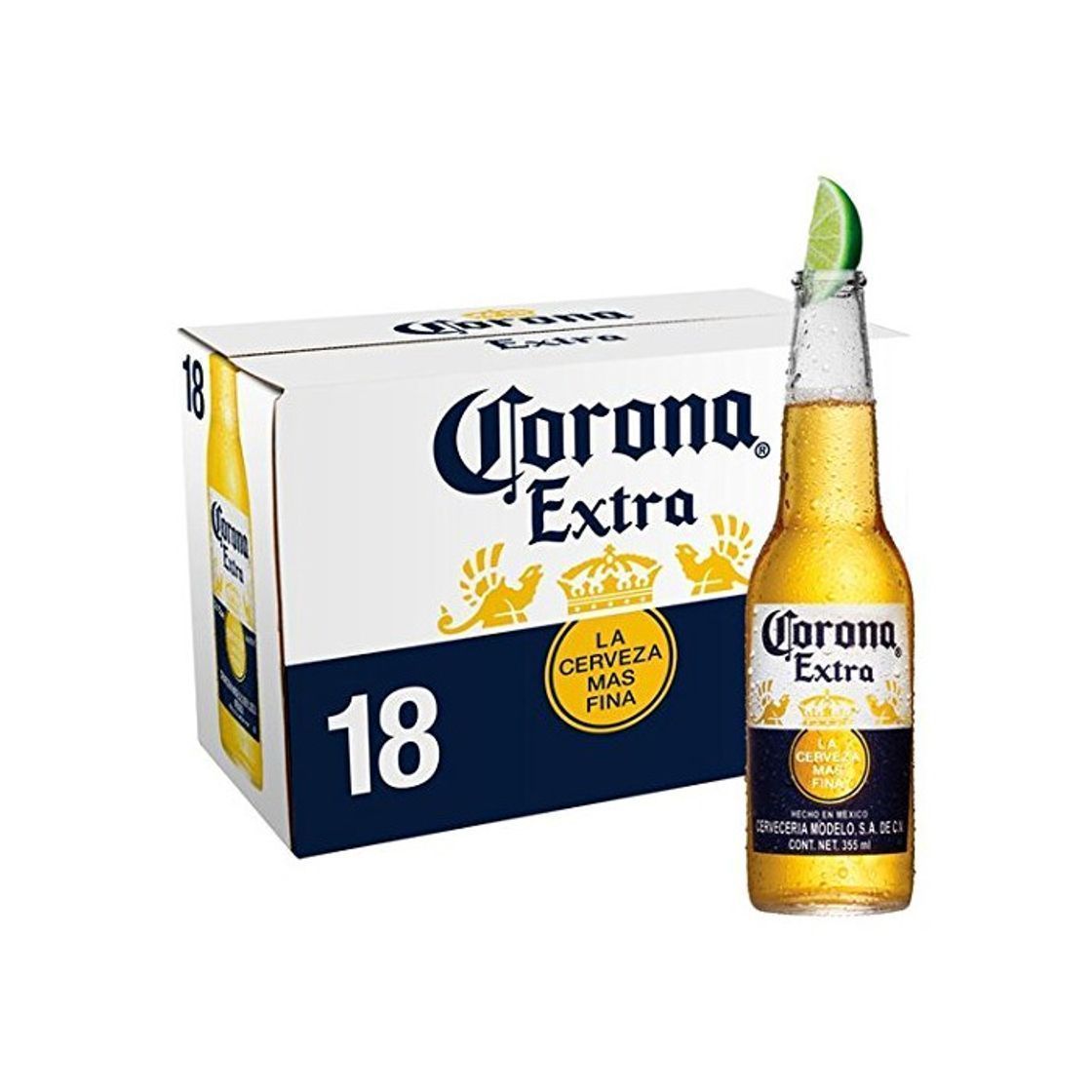Social Cerveza Corona Extra Caja de 24 bottellas x 0