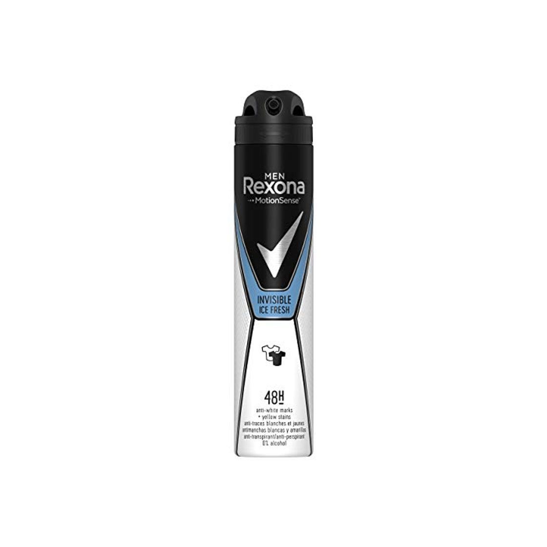 Social Rexona - Invisible Ice Fresh Antitranspirante Aerosol para Hombre