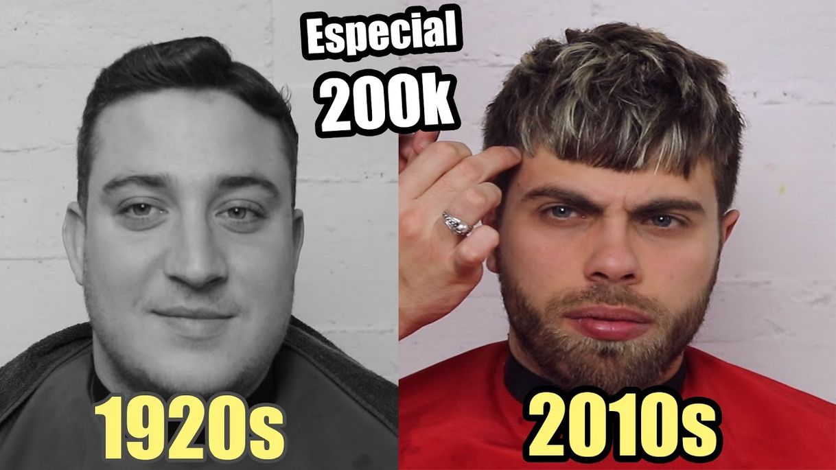 Fashion 100 AÑOS de EVOLUCIÓN en CORTES de HOMBRE - YouTube