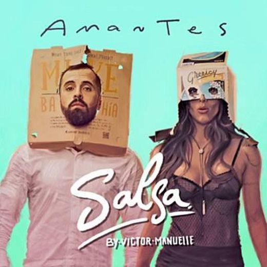 Amantes (Versión Salsa)-Mike Bahía ft Greeicy 