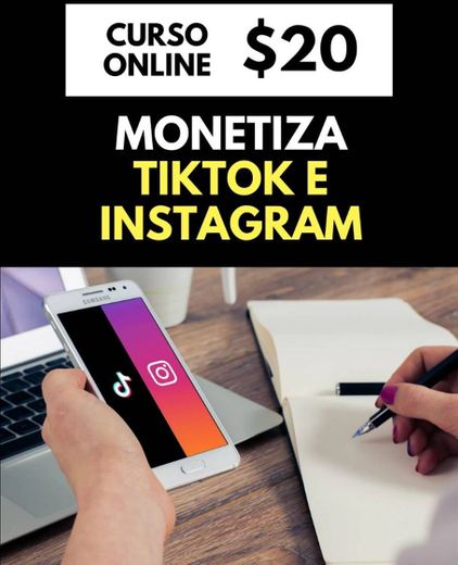 Curso Monetiza TikTok e Instagram