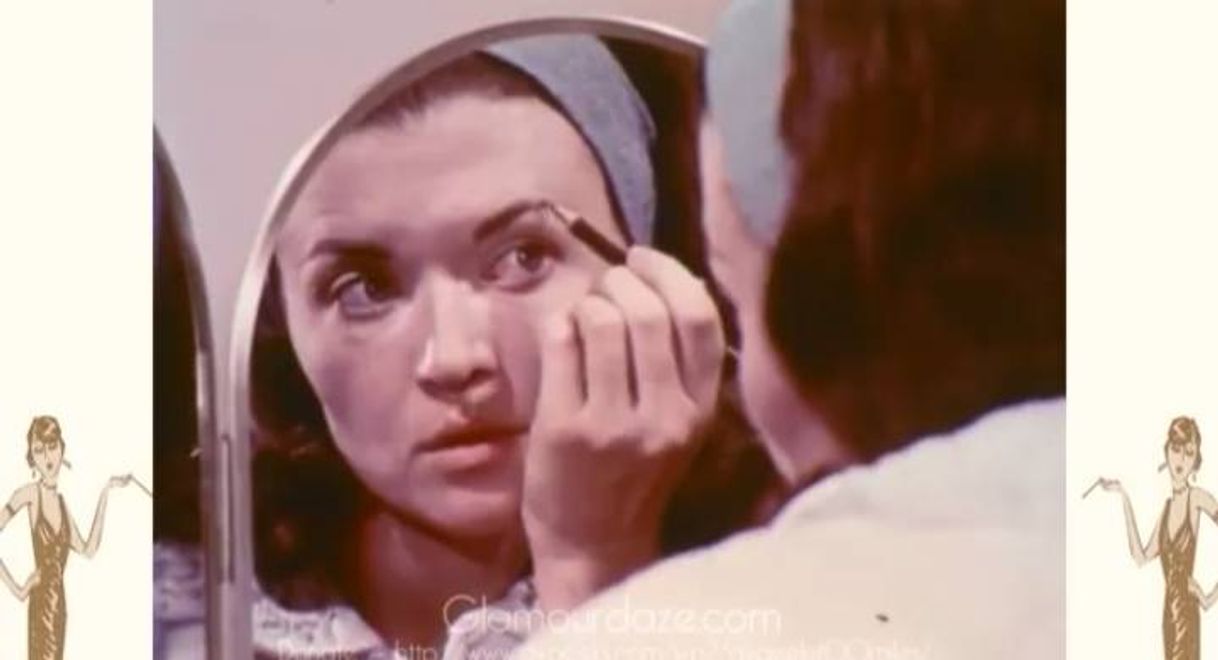 Social maquiagem vintage dos anos 60 👄
