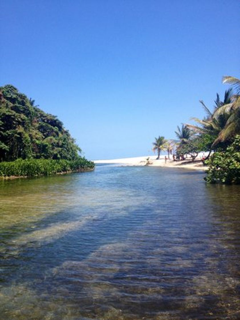 Place Los patos Barahona RD el río más corto del mundo 