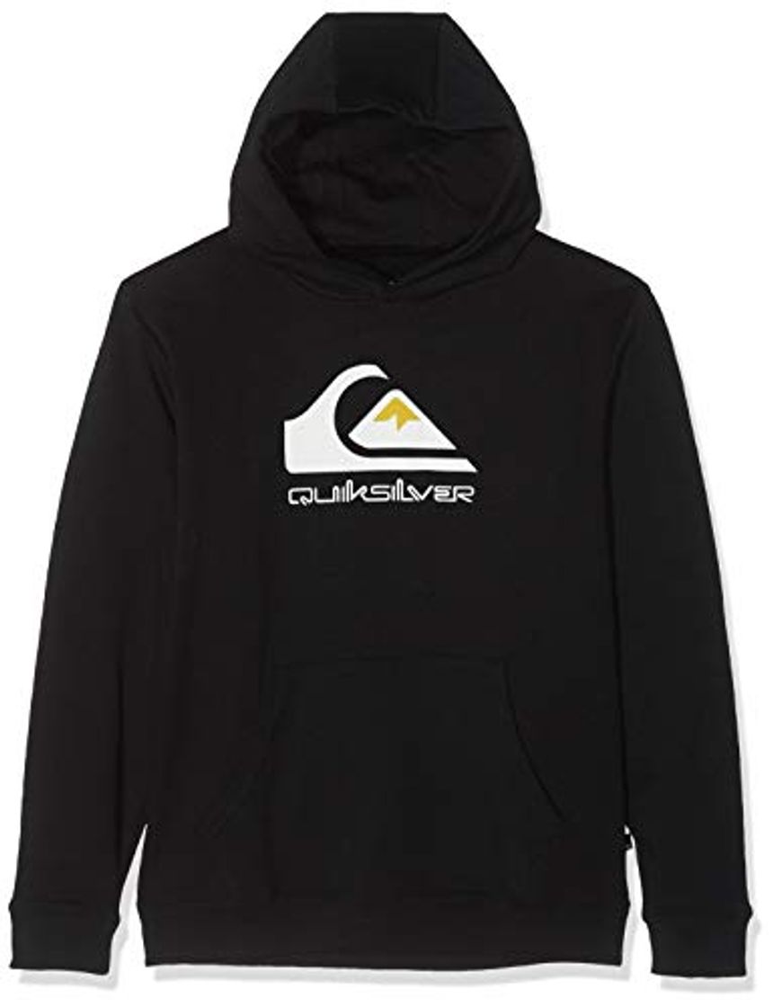 Product Quiksilver Omni Logo Sudadera con Capucha, Niños, Negro