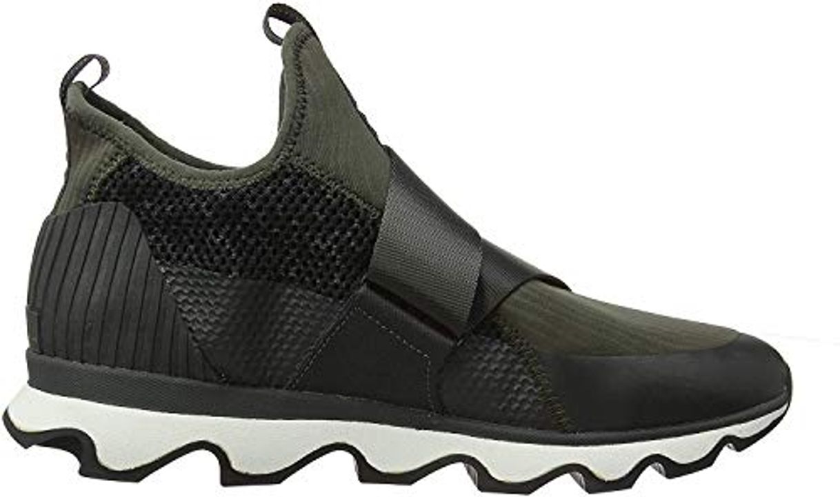 Moda Sorel Kinetic Sneak, Zapatillas para Mujer, Verde