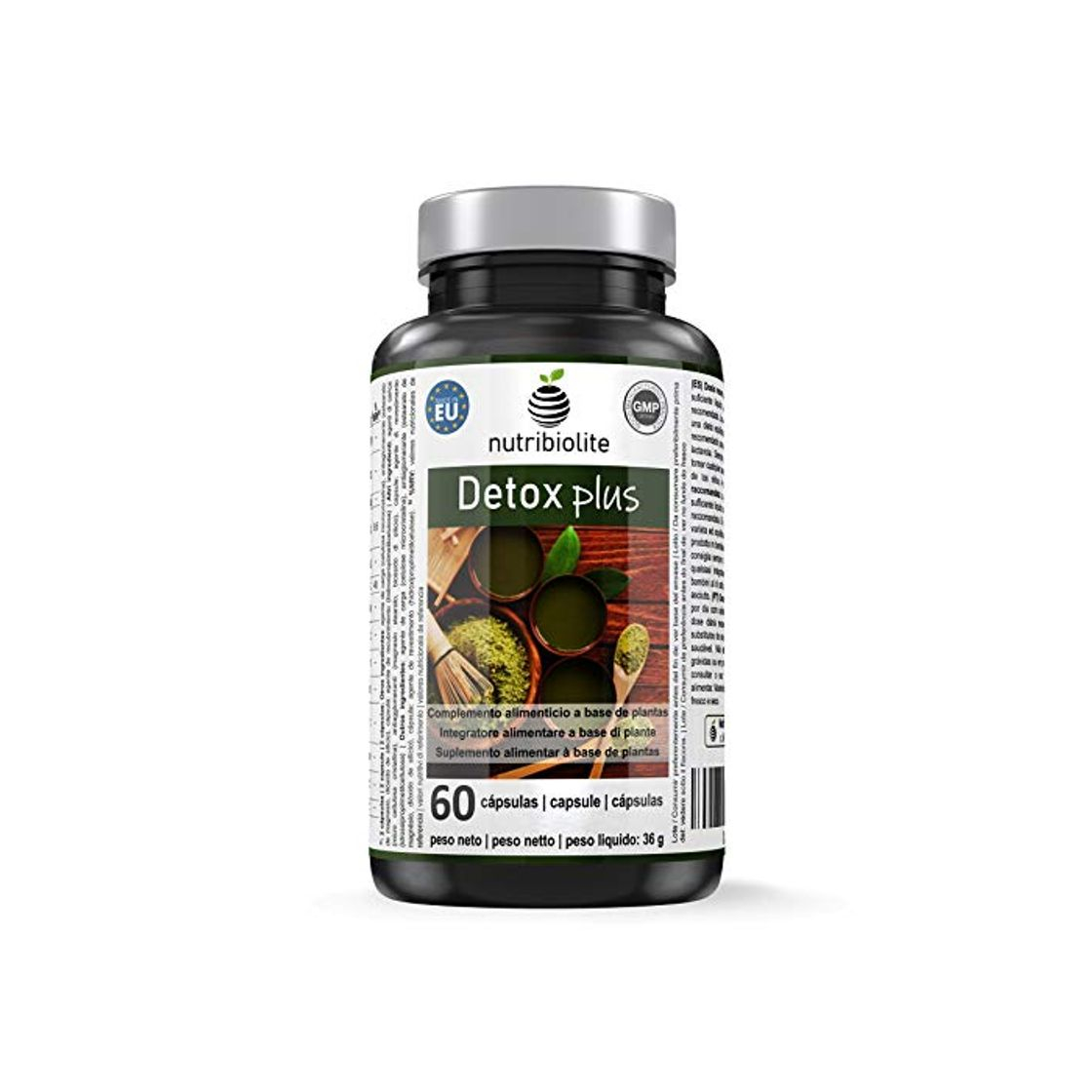 Producto Detox Plus Adelgazante Drenante Desintoxicar Hígado Limpiar Intestinos y Bajar de Peso