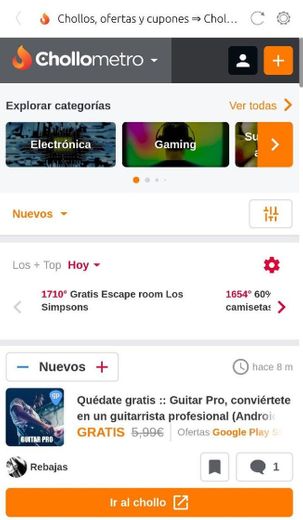 Chollos, ofertas y cupones ⇒ Chollometro.com » Nº1 en España