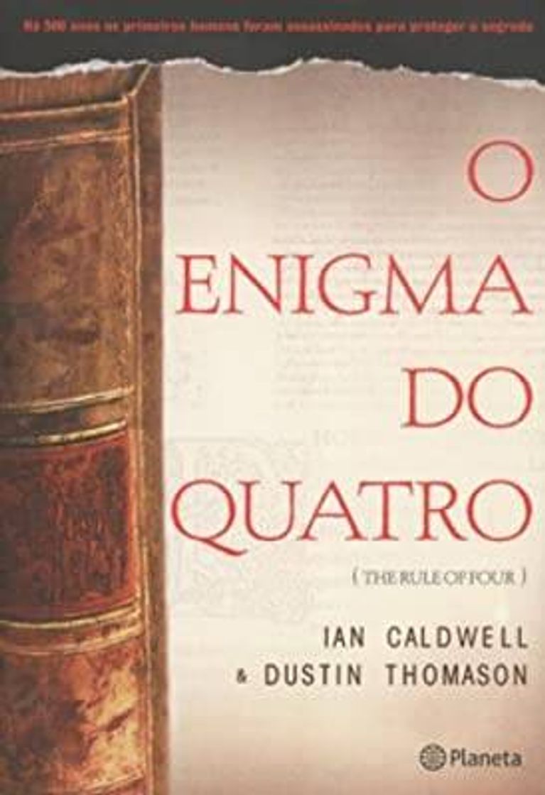 Libro O enigma do quatro - Por Ian Caldwell Thomanson

