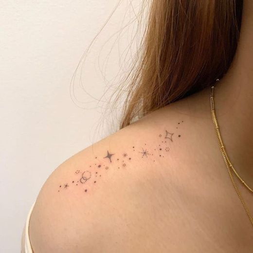 Tatuajes espaciales ✨🌓