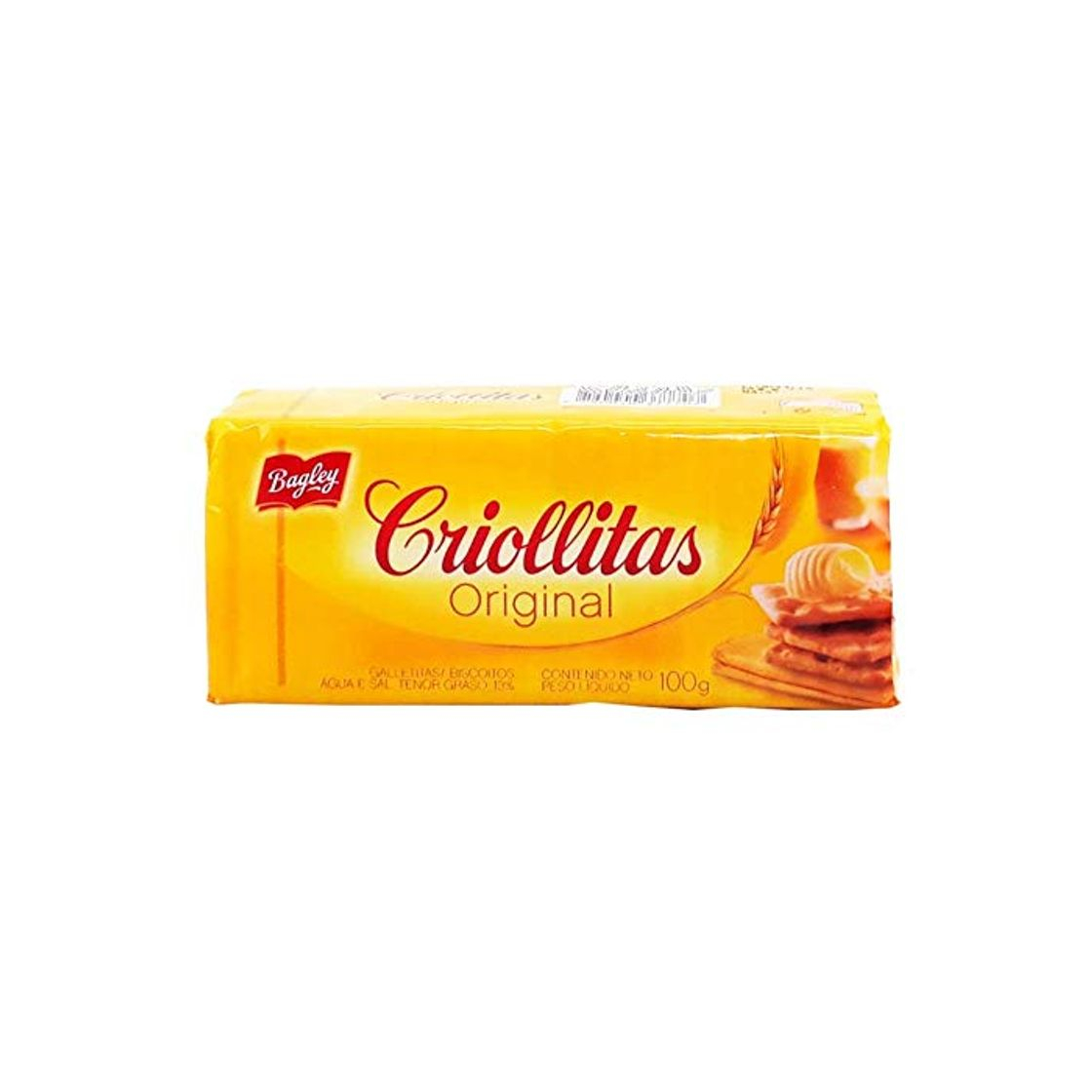 Social Galletitas Criollitas BAGLEY - ARCOR