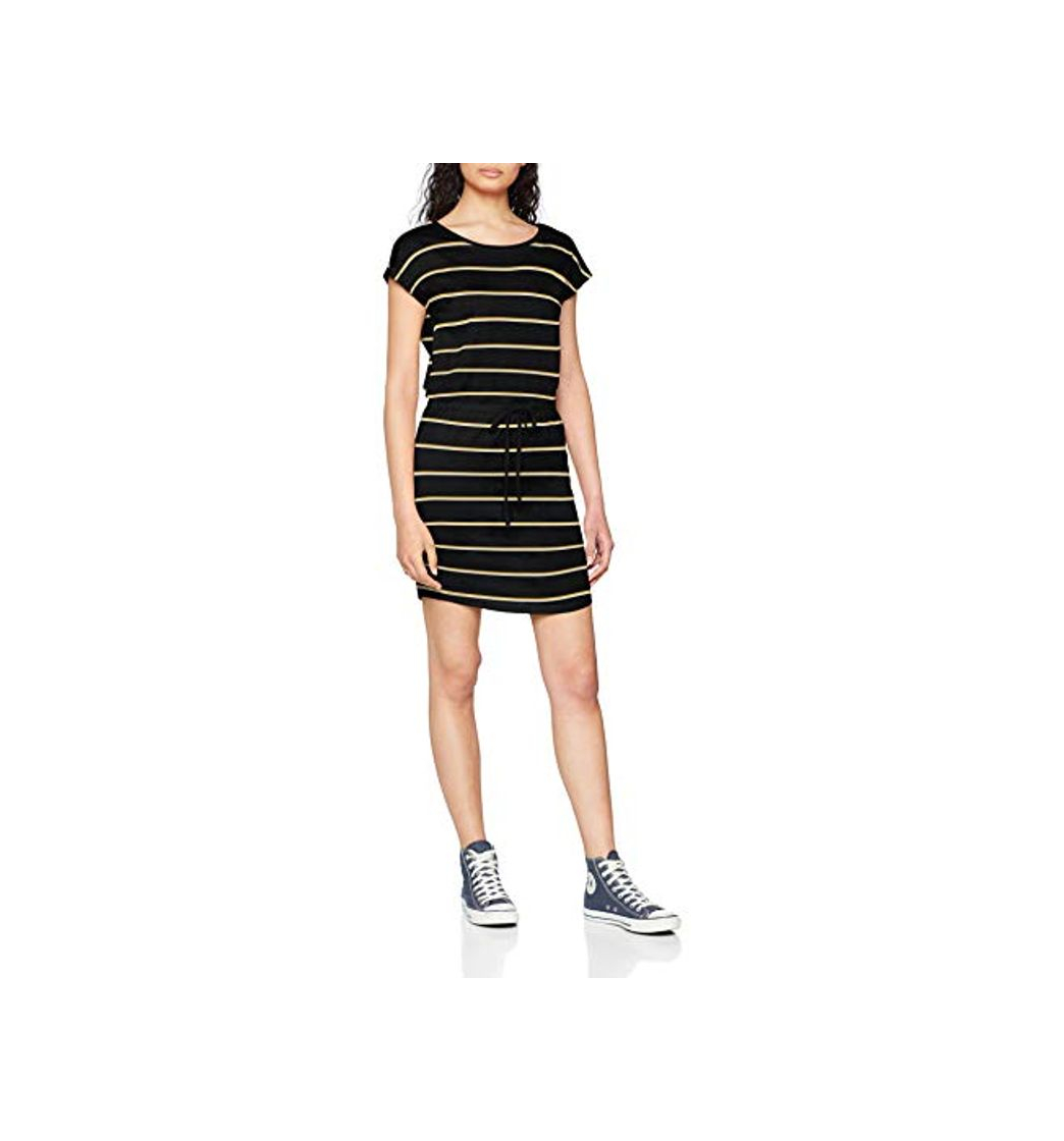 Social Only Onlmay S/s Dress Noos Vestido, Multicolor
