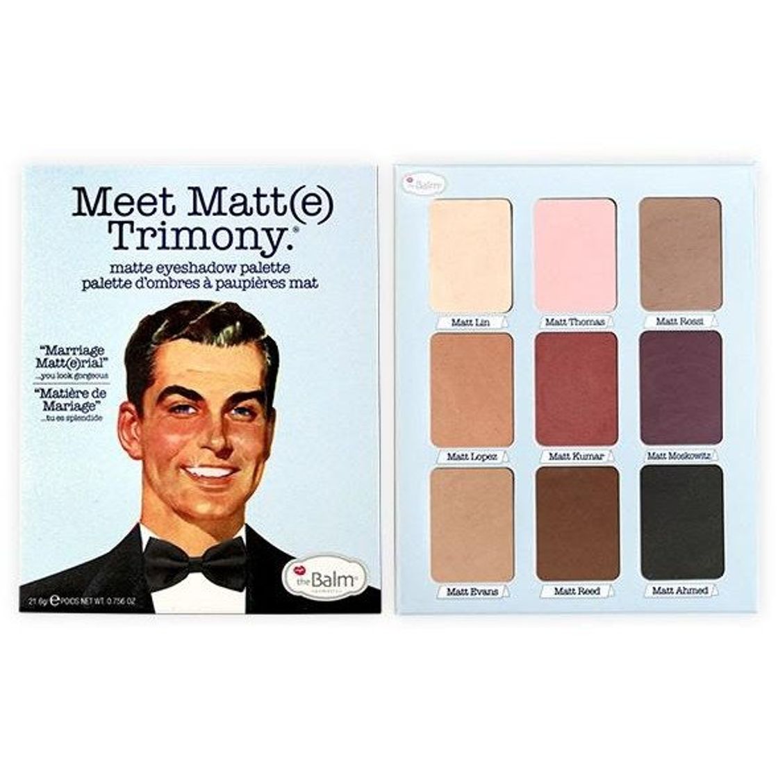 Moda Paleta meet matt(e) trimony - the balm