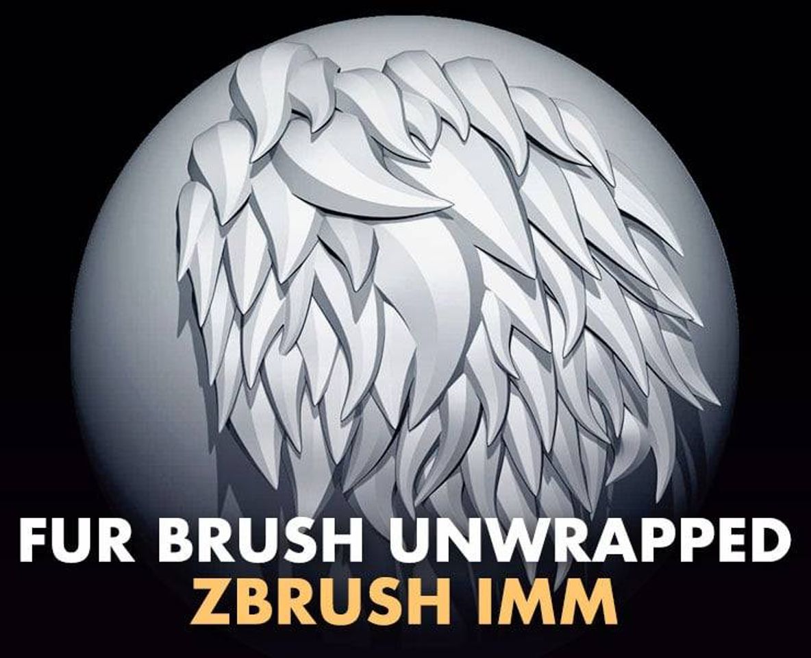 Moda Fur Brush Unwrapped