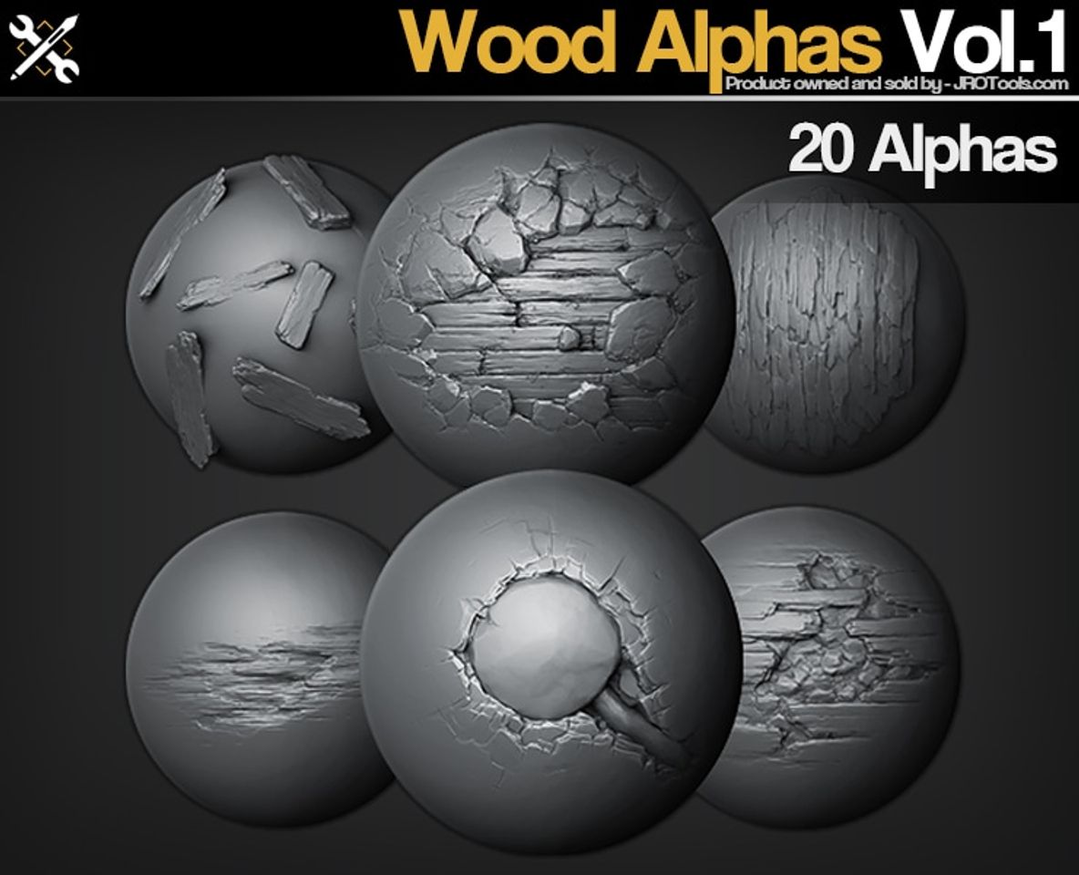 Moda Wood Alphas Vol.1