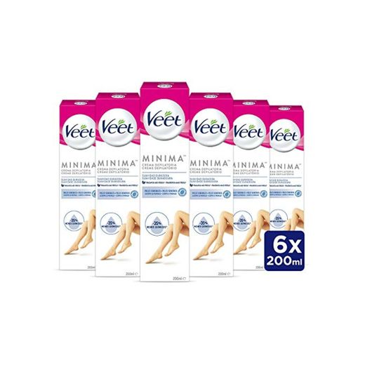 Veet - Crema depilatoria para piel sensible