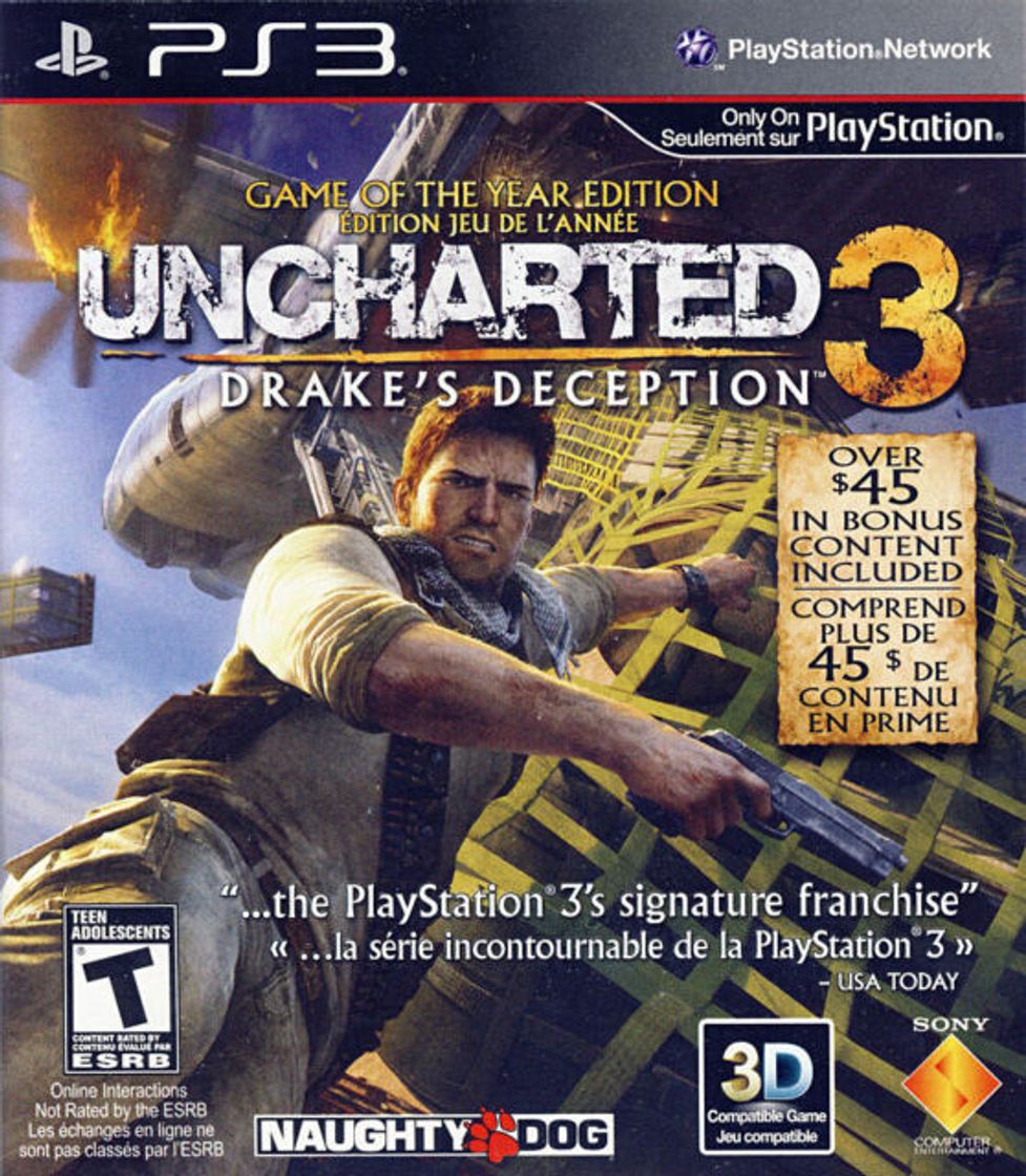 Videogames Uncharted 3: Drake's Deception - Game of the Year Edition