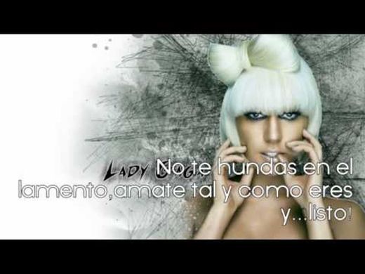 Lady Gaga -poker face (traducida a español)