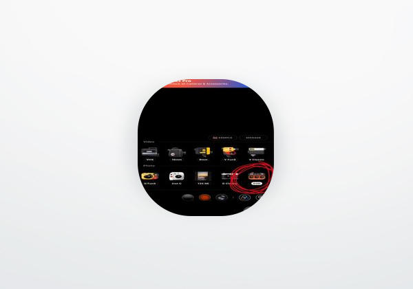 App Dazz Cam - Vintage Camera & 3D