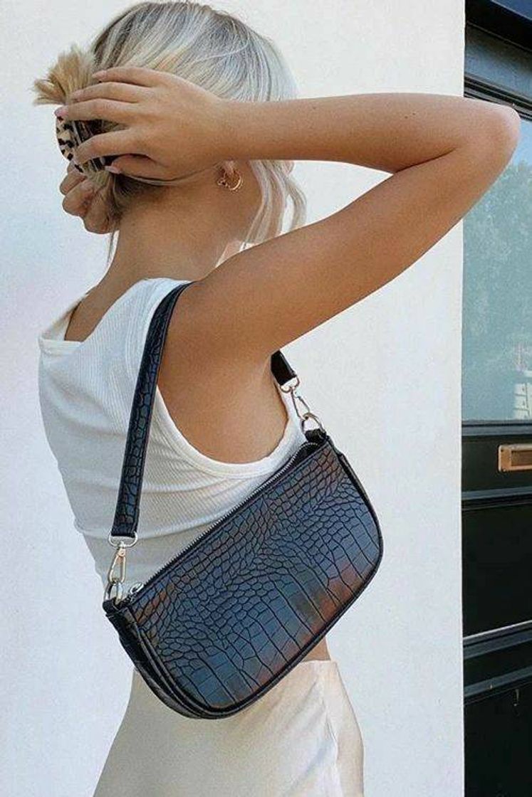 Fashion Bolsa Baguete 