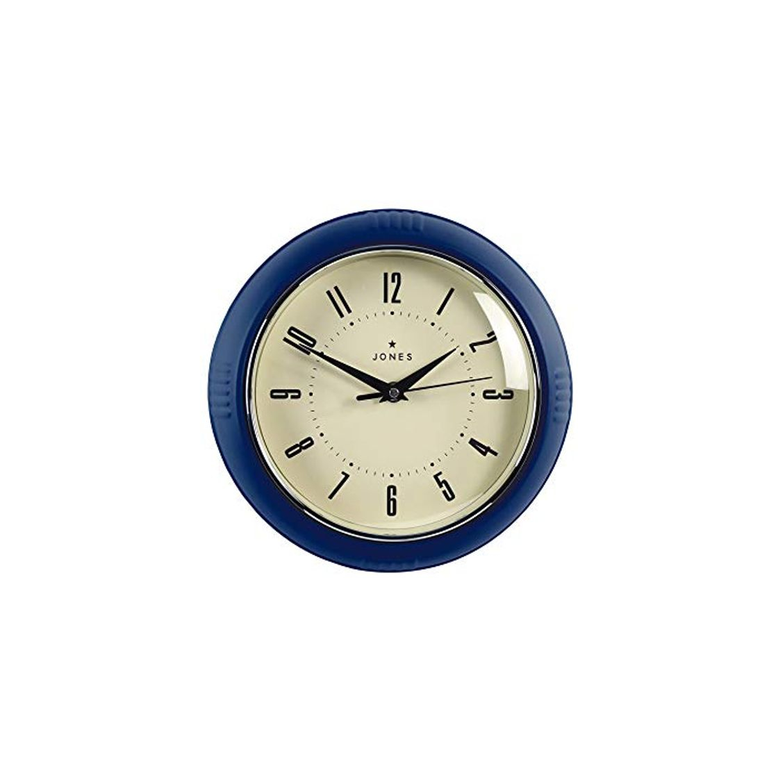 Product JONES CLOCKS Reloj Ketchup Retro Reloj de Pared con Caso de Colores,