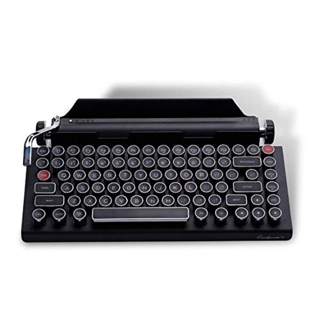 Product ldy JinZao Qw-erkywriter S Retro Typewriter Keyboard, Wireless Mechanical Bluetooth Keyboard 84-Key