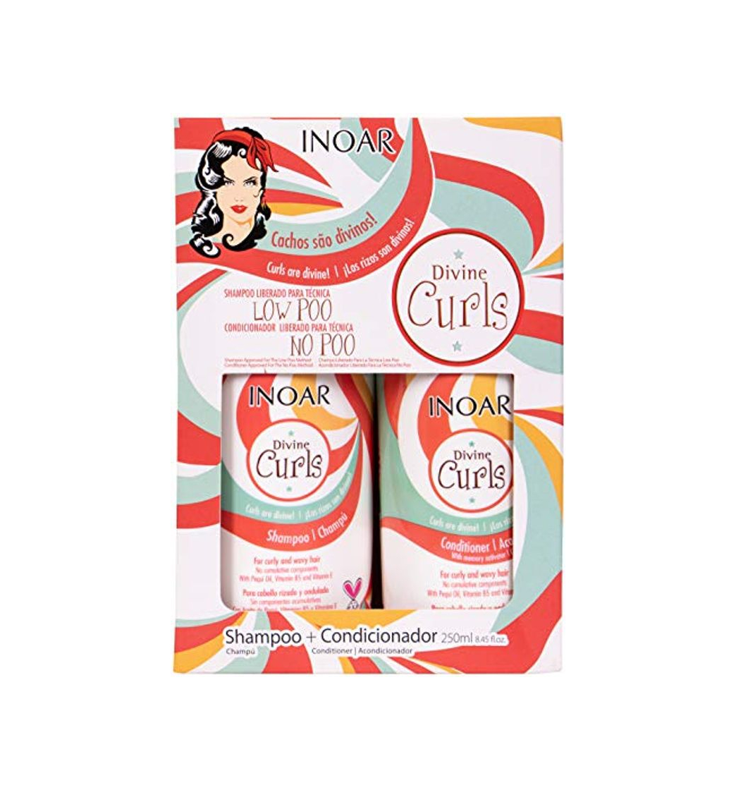 Producto Set de cuidado del cabello Inoar Duo Divine Curls