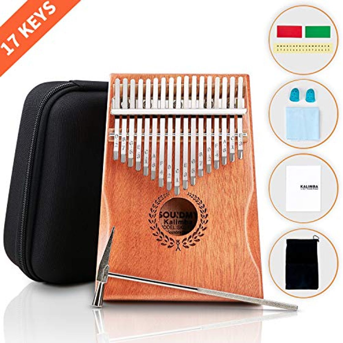 Producto Souidmy Kalimba 17 Key